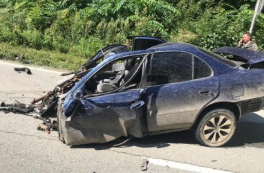 В Приморье машину разорвало на части: погиб пассажир