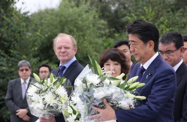 После завершения ВЭФ-2019 премьер-министр Японии отправился в Артём