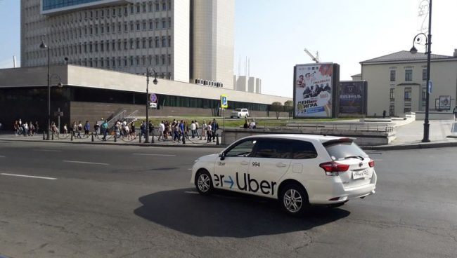 Uber, такси, АПК, улица Светланская, Владивосток