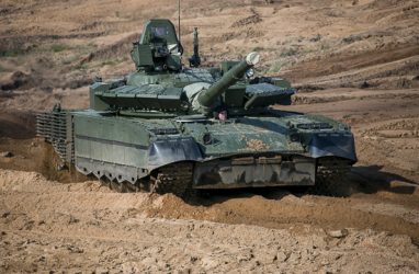 Морская пехота в Приморье получила на вооружение танки Т-80БВ