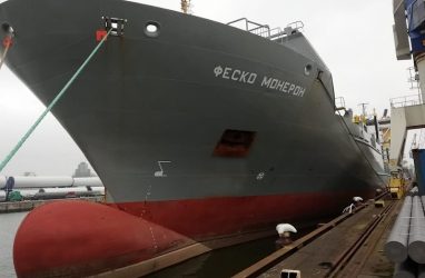 Контейнеровоз ледового класса пополнил флот группы FESCO