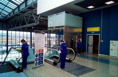В аэропорту Владивосток рассказали о мерах по предотвращению распространения коронавируса