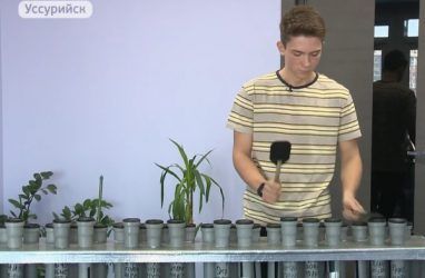 В Приморье школьник изобрёл необычный музыкальный инструмент