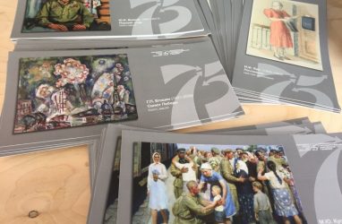 Уникальные почтовые открытки изготовили ко Дню Победы во Владивостоке