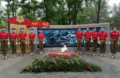 В приморском Лесозаводске открыли «Монумент Победы» — фото