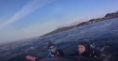 Чудесное спасение: во Владивостоке аквабайкер вытащил из воды аквалангиста