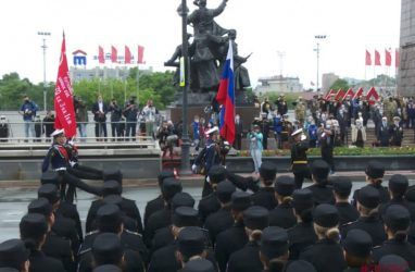 Во Владивостоке начинают готовиться к тренировкам Парада Победы