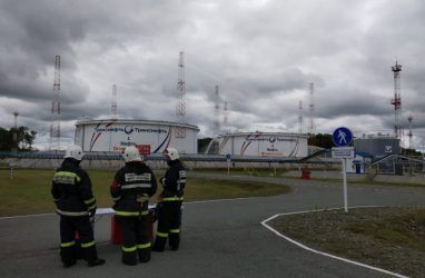 На нефтеперекачивающей станции в Приморье провели пожарно-тактические учения