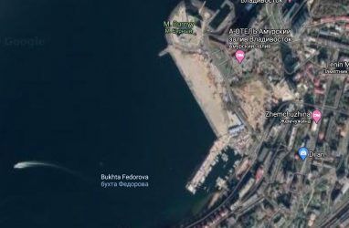 Во Владивостоке в бухте Фёдорова уже отсыпали искусственный земельный участок площадью 30100 кв. м