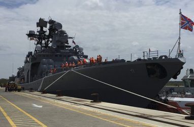 Отряд боевых кораблей Тихоокеанского флота зашёл в Шри-Ланку