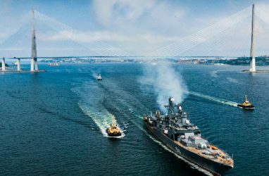 Модернизация фрегата Тихоокеанского флота «Маршал Шапошников» идёт по графику
