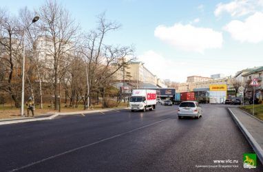 Важную дорогу отремонтировали во Владивостоке