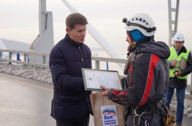 «Наконец-то!»: во Владивостоке возобновили движение по мосту на остров Русский