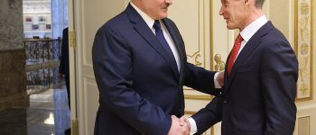 Александр Лукашенко и Олег Кожемяко. Фото - Николай Петров (РУП “БЕЛТА”)