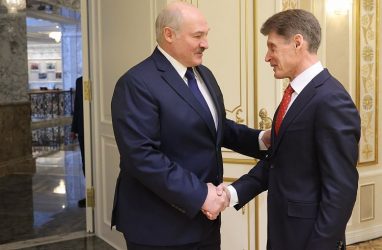 Александр Лукашенко назвал губернатора Приморья большим другом Белоруссии