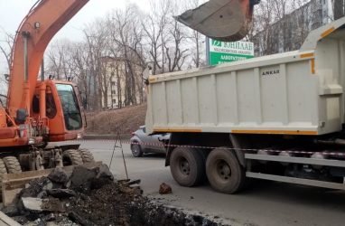 Восемь «проколов» выполнят при строительстве подземной кабельной линии во Владивостоке