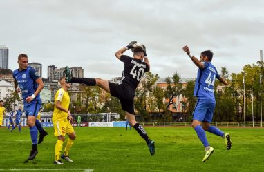 Футболисты «Динамо-Владивосток» третий матч подряд сыграли вничью