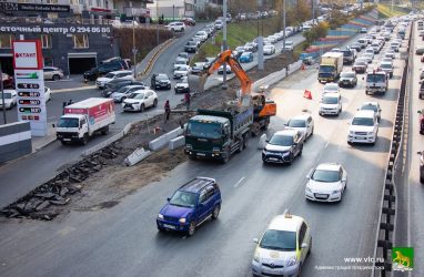 Одна из магистралей Владивостока заметно преобразится