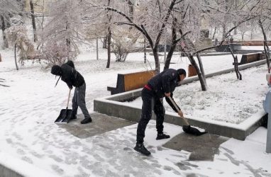 Выяснилось, когда во Владивостоке прекратится снег