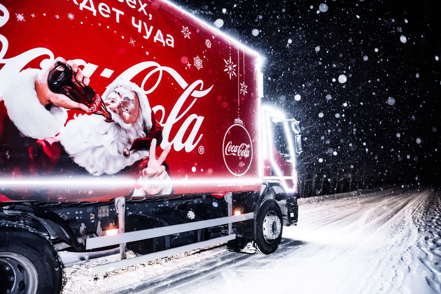 Рождественский караван Coca-Cola