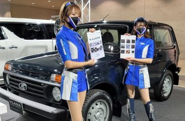 Модифицированную машину «Лада Нива» представили на автосалоне в Токио