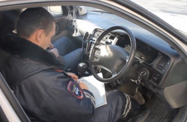 Погоню за пьяным лихачом по «встречке» устроили полицейские в Приморье