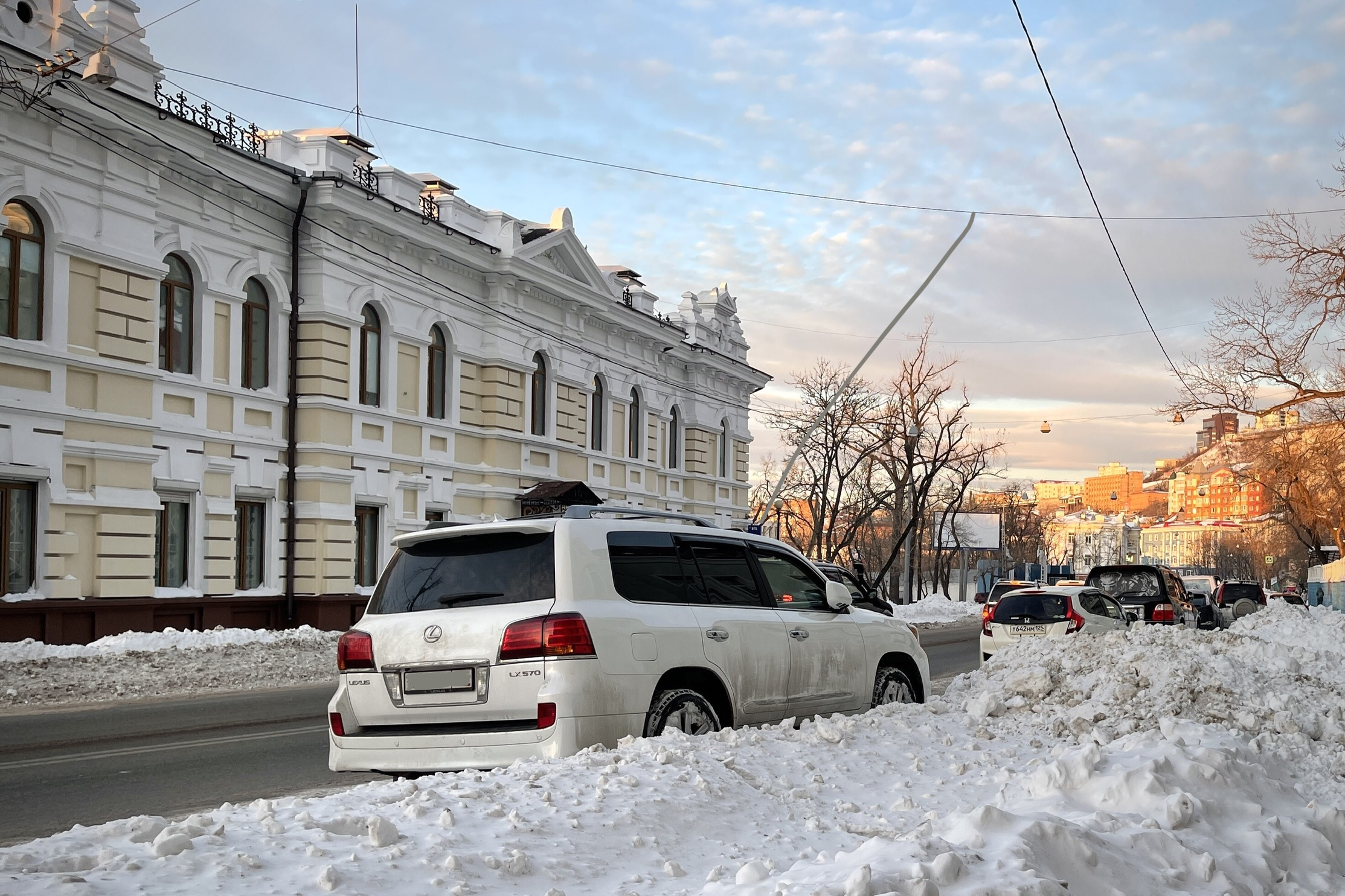 Автомобиль, Владивосток, зима