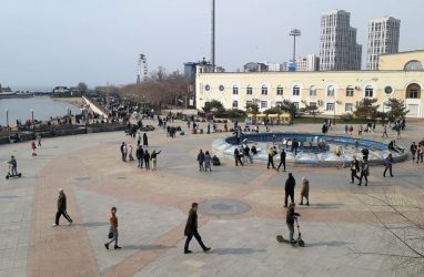 Во Владивостоке открыли сезон фонтанов