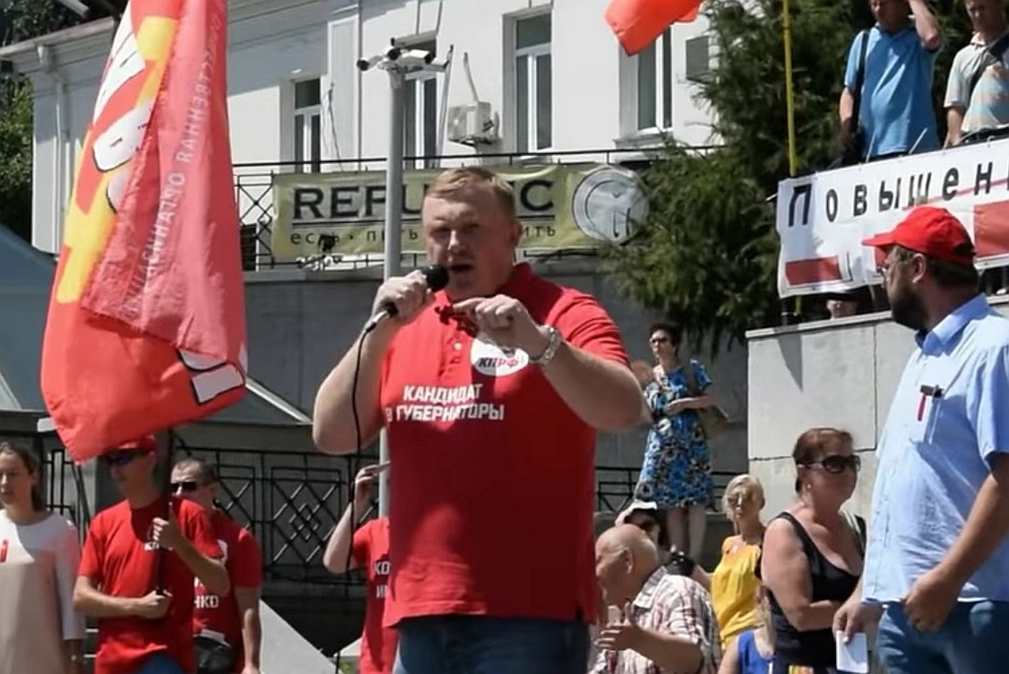 «Красный губернатор» Приморья Андрей Ищенко просит отправить его в зону СВО