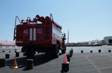 Дрифтеров на «Примринге» временно сменили водители пожарных машин