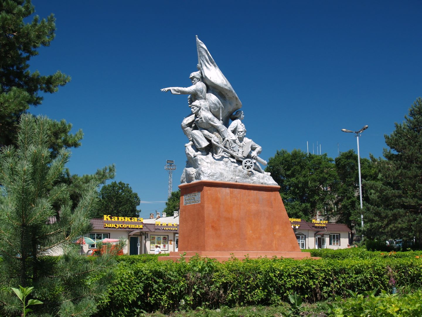 Памятники Спасска-дальнего штурмовые ночи Спасска