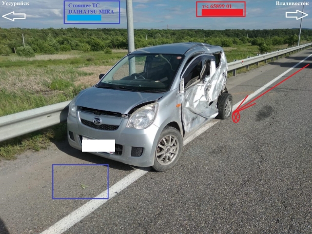 В Приморье наказали водителя самосвала, устроившего серьёзное ДТП — фото