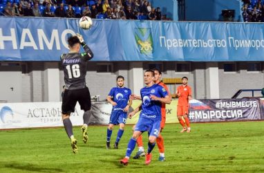 Футболисты «Динамо-Владивосток» спасли ничью в матче с «Салютом»