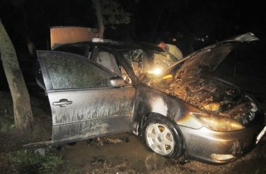 Жаркий август: сразу три машины загорелись в Приморье за сутки