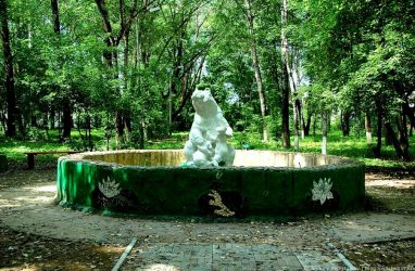 «Медвежий» фонтан отремонтируют в Приморье