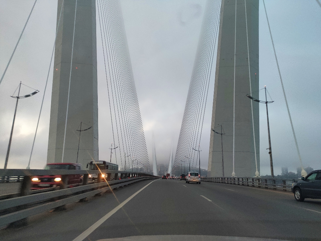На дороги Владивостока вышли большие ПУМы — фото