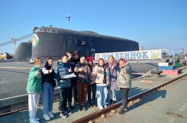 Урок физики провели для школьников Приморья на атомной подводной лодке «Челябинск»