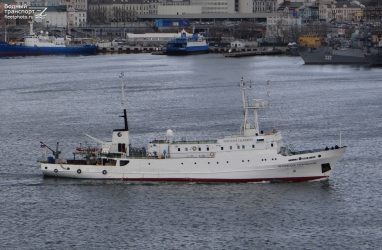 На «Дальзаводе» за 50 млн рублей отремонтируют научно-исследовательское судно «Профессор Гагаринский»