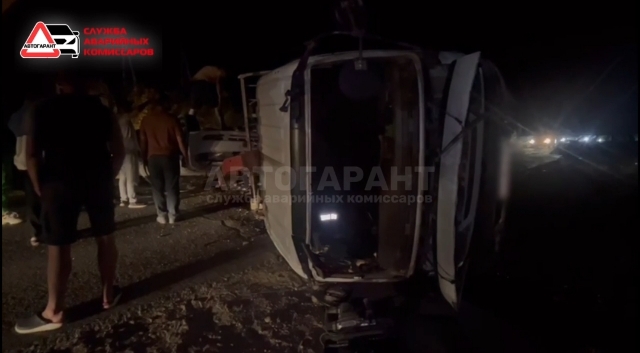 В Приморье ДТП с переворотом закончилось переломами и госпитализацией (видео)