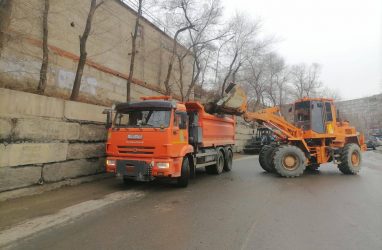 Аварийную подпорную стену во Владивостоке будут ремонтировать в 2024 году