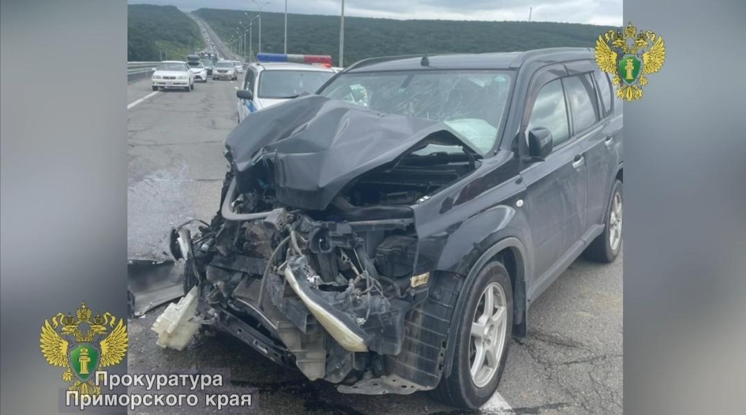 Хабаровчане, приехавшие в Приморье на отдых, попали в серьёзное ДТП (видео)