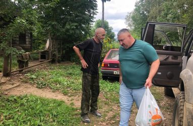 В приморский посёлок Партизан с населением четыре человека доставили гумпомощь