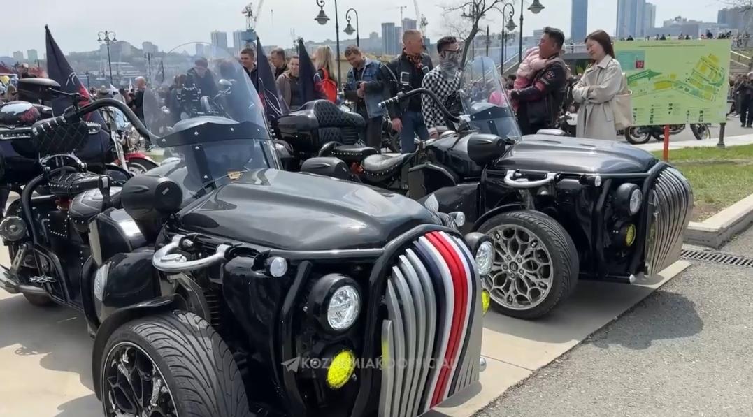 Мотосезон стартовал во Владивостоке (видео)