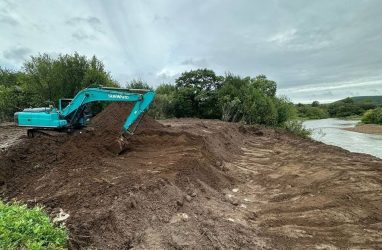 В Приморье начали строительство 42-метрового моста взамен аварийного