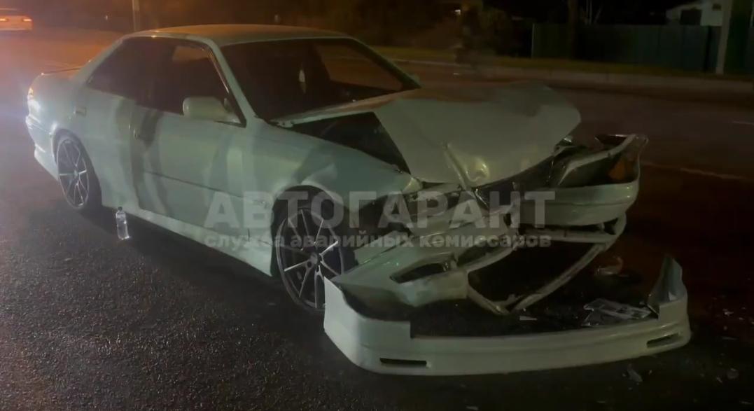 Жёсткое лобовое ДТП с «Марком» и «Приусом» произошло в Приморье (видео)