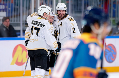 Хоккеисты «Адмирала» начали сезон-2025/26 в КХЛ с победы над «Шанхай Дрэгонс»