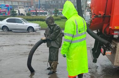 Мэрия: дождь будет идти во Владивостоке до ночи 25 сентября
