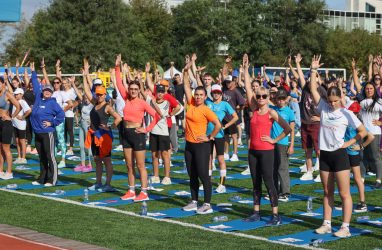 Во Владивостоке установили новый рекорд России по самой массовой зарядке