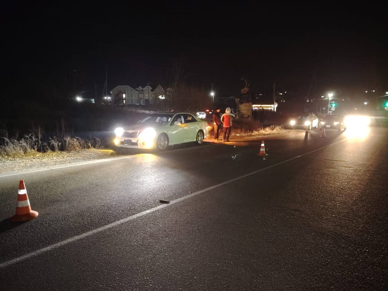 Водитель «Крауна» насмерть сбил молодого мужчину в Приморье