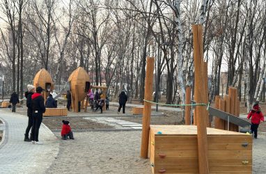 Обновлённый парк с «Отелем для насекомых» открыли в Приморье